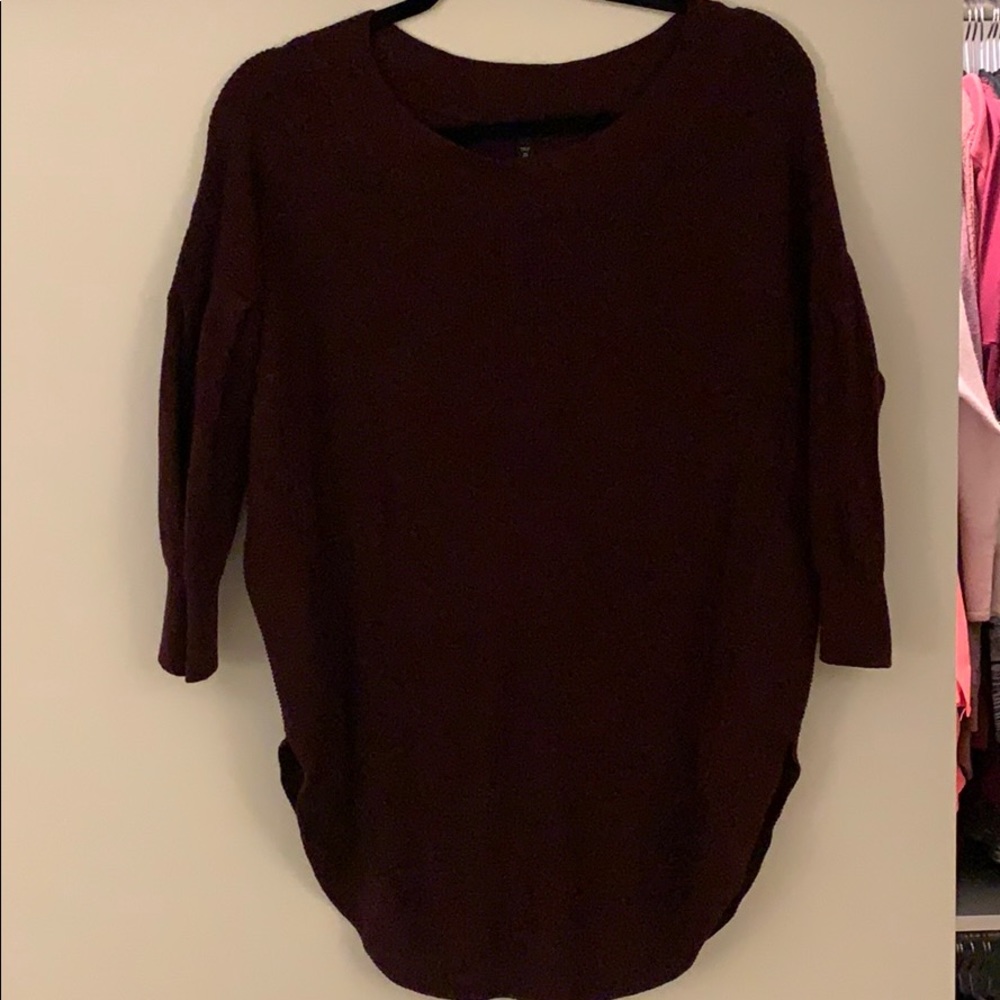 Plum sweater